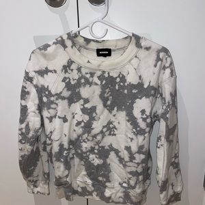 Monrow tie die sweatshirt size small